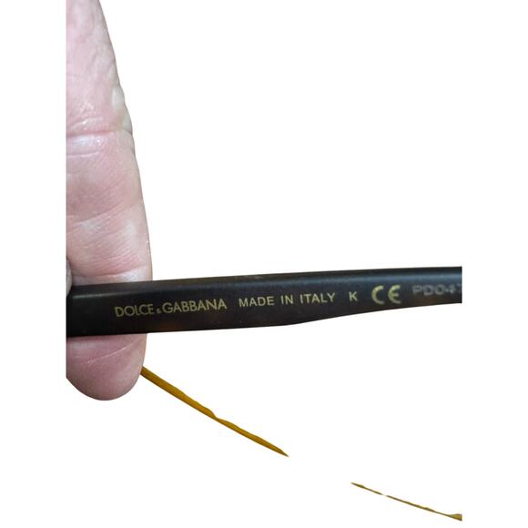 Dolce & Gabana Brow Bar Aviator Sunglasses in Matte Havana - Picture 8 of 12